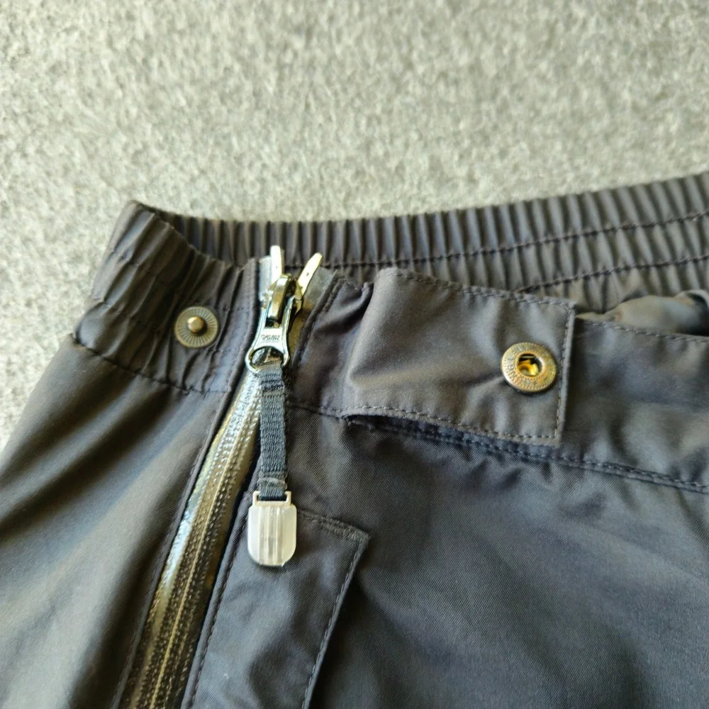 Adidas Rain Pants Mens XL Black Climaproof Side Zip Outdoor Golfcore Y2K EUC